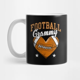 Football Grammy Grandma Grandmother Mug